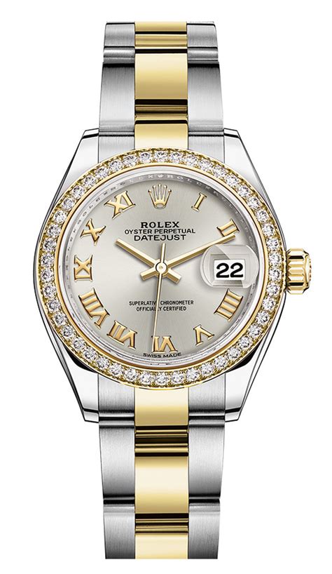 rolex datejust two tone 28mm|Rolex Datejust 28 diamond bezel.